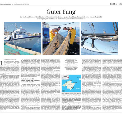 www.pechetourisme-espagne.fr Nouvelles, vidéos et reportages de Süddeutsche Zeitung sur Pêchetourisme Espagne (Pescaturismo)